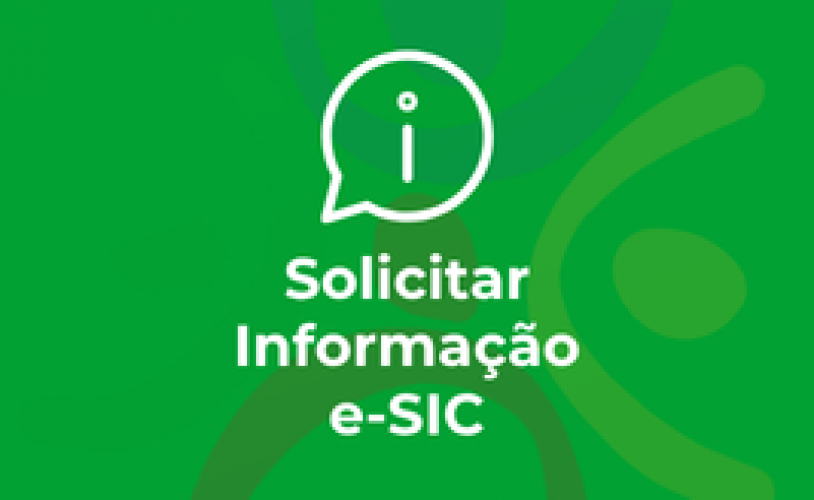 Solicitar Informação (e-Sic)