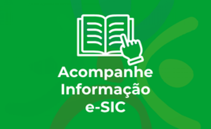 Acompanhe sua solicitação (e-Sic)